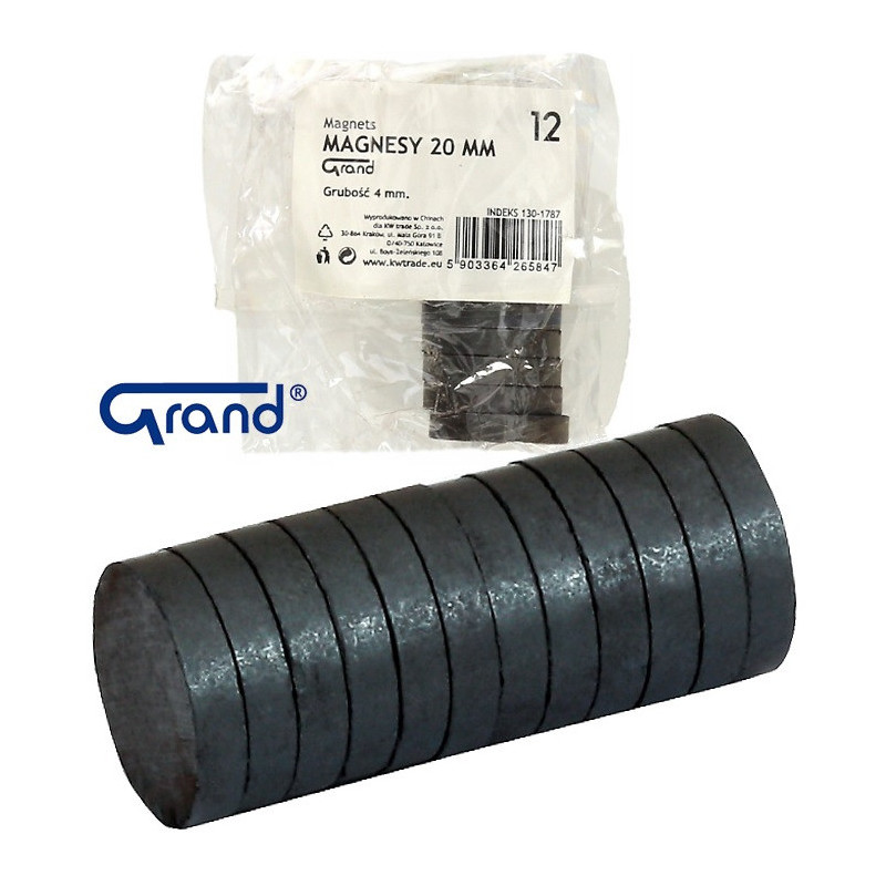 Magnesy Grand śr.20mm (12)