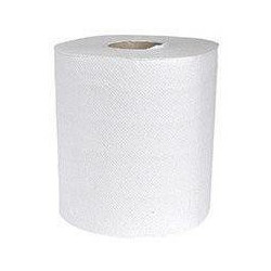 Ręczniki w rolce Office Products 120m 2w makulatura białe (6)
