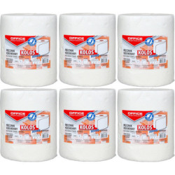 Ręczniki w rolce Office Products 60m 2w celuloza białe (6)