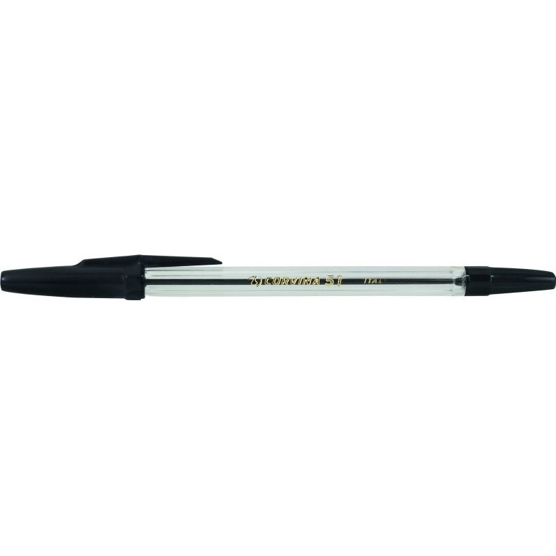 DŁUGOPIS CORVINA CLASSIC CZARNY (50)