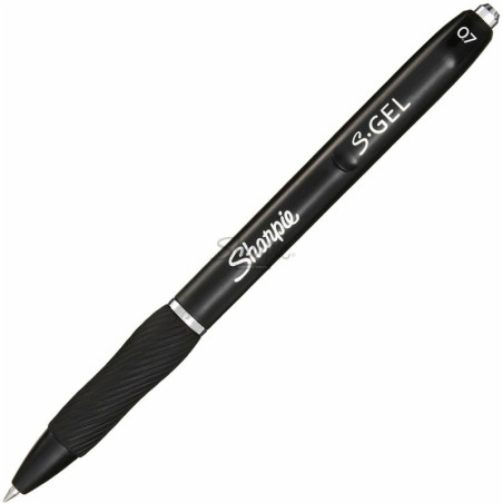 Długopis żelowy Sharpe S•Gel M 0.7mm czarny