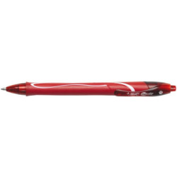 Długopis żelowy BiC Gelocity Quick Dry czerwony