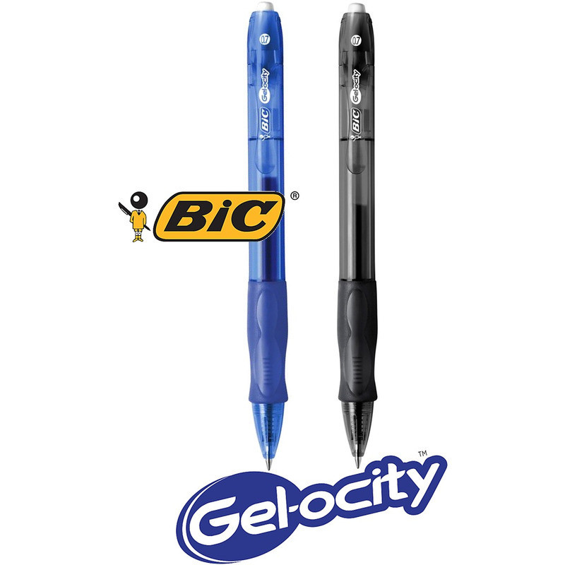 Długopis żelowy BiC Gelocity czarny