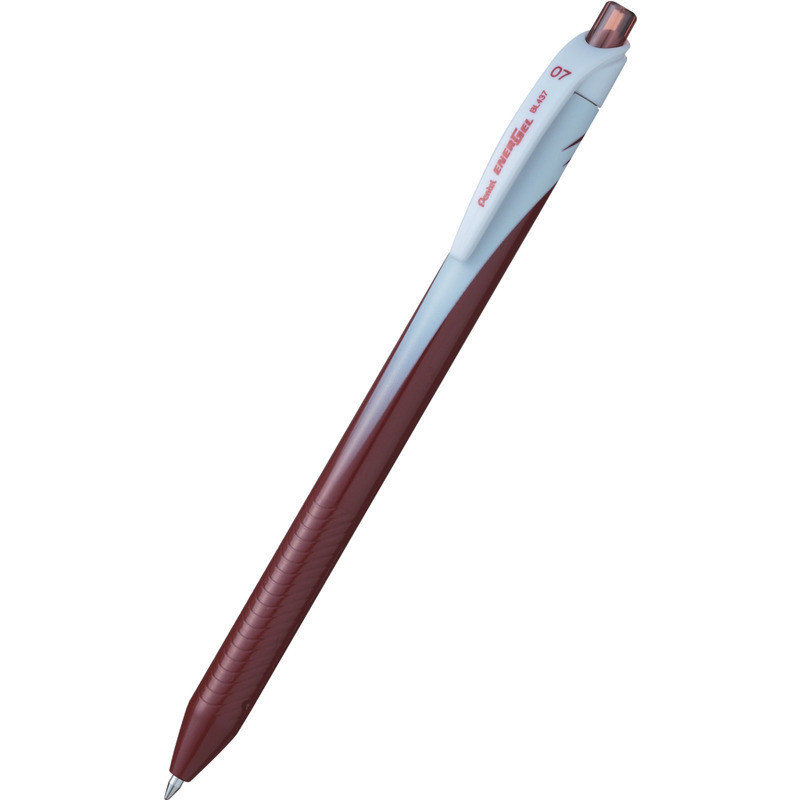 Pióro kulkowe Pentel EnerGel BL437 brązowe
