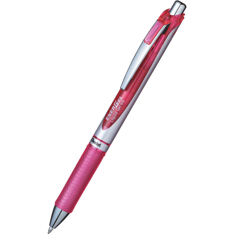 Pióro kulkowe Pentel EnerGel BL77 0.7mm różowe