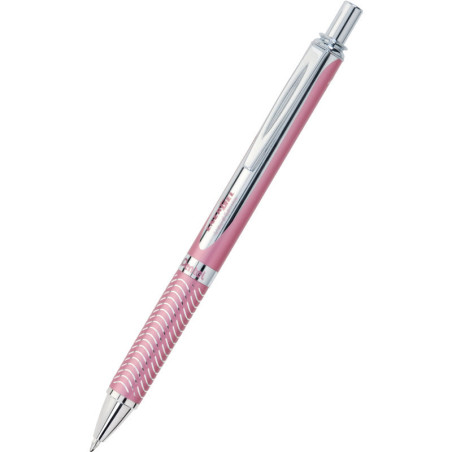 Pióro kulkowe Pentel EnerGel BL407 (wkład niebieski) różowy