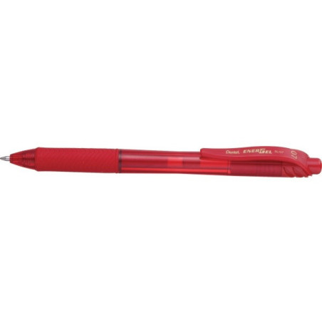 PIÓRO ŻELOWE PENTEL ENERGEL X BL107 CZERWONE