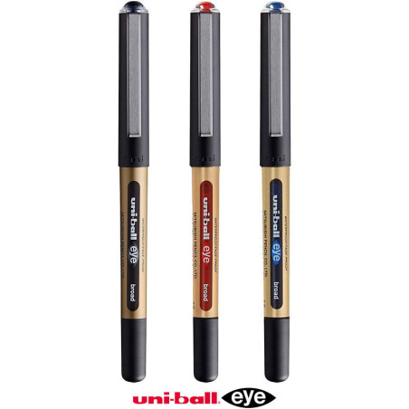 Pióro kulkowe Uni UB-150-10 (wkład niebieski) złot