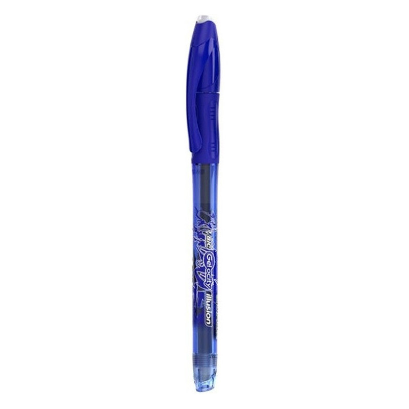 Długopis wymazywalny BiC Gelocity Illusion niebieski