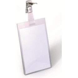 IDENTYFIKATOR DURABLE 60*90mm PIONOWY Z KLIPEM (25)
