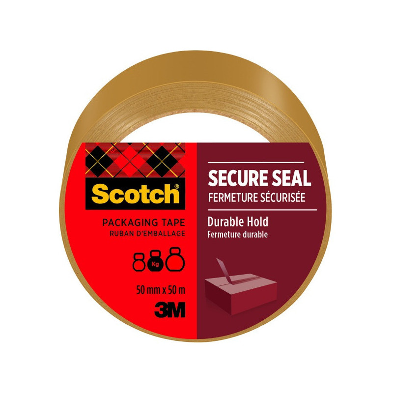 Taśma pakowa Scotch Heavy 50mm/50m brązowa