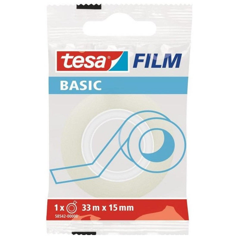 TAŚMA BIUROWA TESA BASIC 15mm/33m