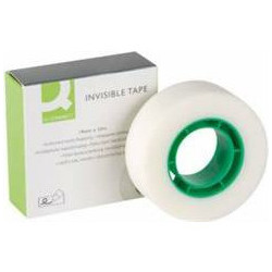 Taśma biurowa Q-Connect Invisible 19mm/33m matowa