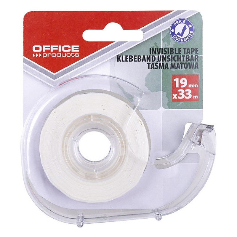 Taśma biurowa OFFICE PRODUCTS, 19mm, 33m, dyspense