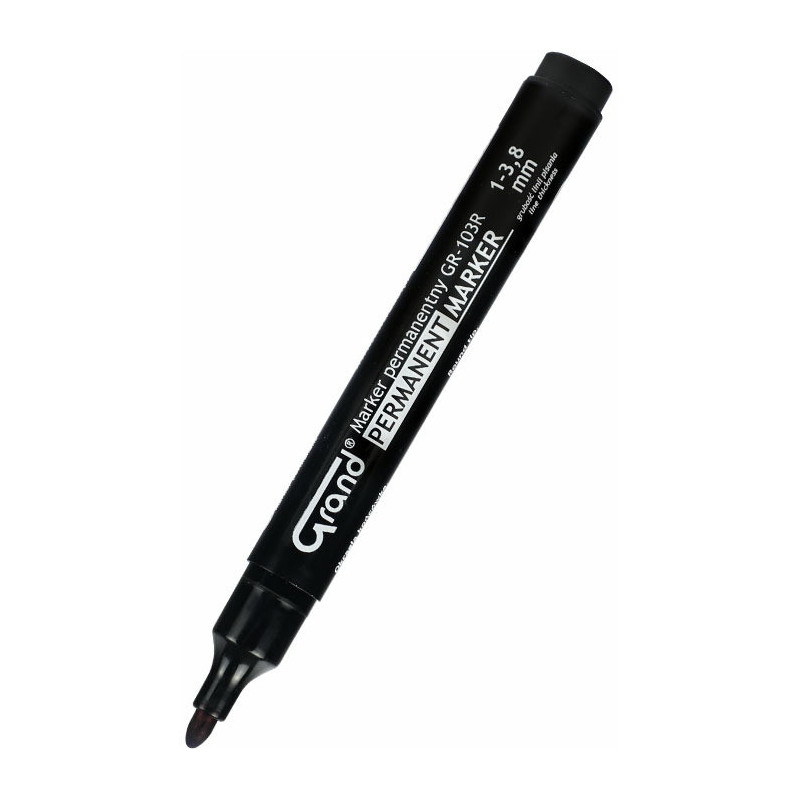 MARKER PERMANENTNY GRAND GR-103R CZARNY