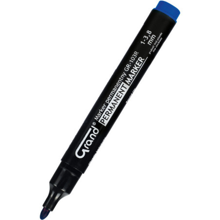 MARKER PERMANENTNY GRAND GR-103R NIEBIESKI