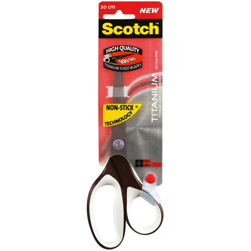 NOŻYCZKI SCOTCH 20cm TYTANOWE