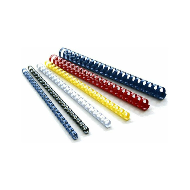GRZBIETY DO BINDOWNIC 5mm BIAŁE (100)