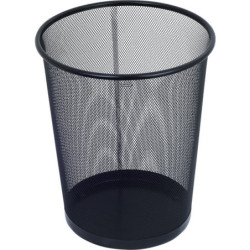 METALOWY KOSZ NA ŚMIECI 19L CZARNY