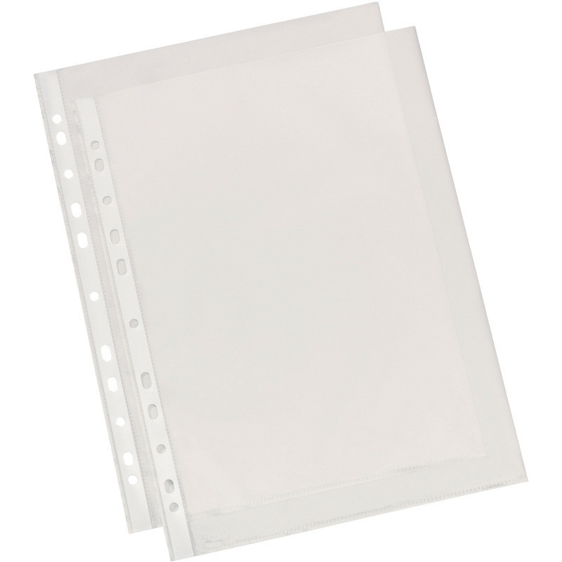 KOSZULKI ESSELTE A4/55um KRYSTALICZNE (100)
