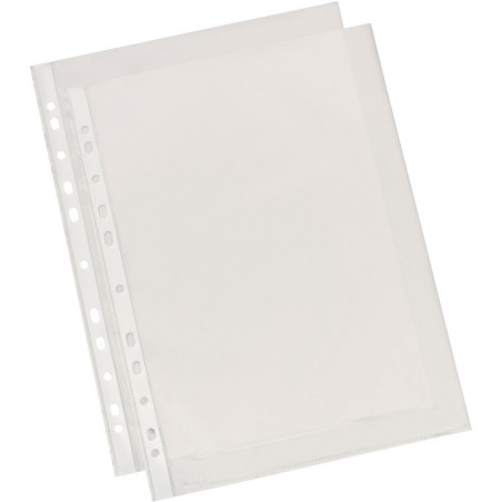 KOSZULKI ESSELTE A4/55um KRYSTALICZNE (100)