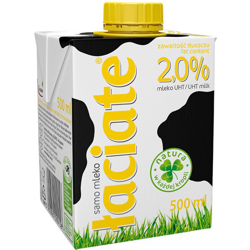Mleko UHT Łaciate 0.5L 2.0%