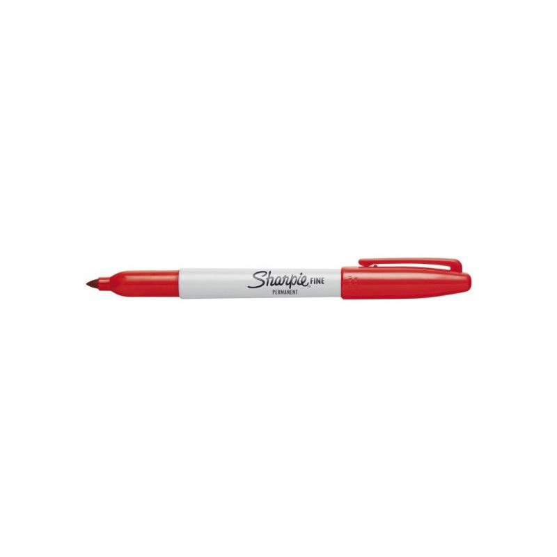 MARKER PERMANENTNY SHARPIE FINE CZERWONY