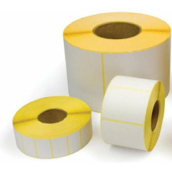 Etykiety na rolce Emerson 32x20mm białe (2500)