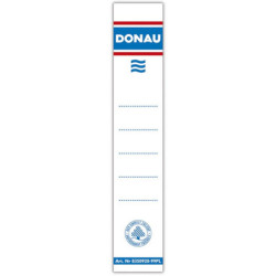 Etykiety na segregator Donau 33x153mm samoprzylepne (20)
