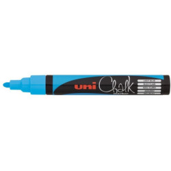 MARKER KREDOWY UNI CHALK PWE-5M NIEBIESKI
