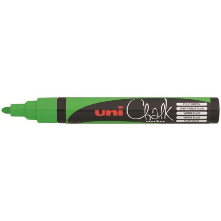 MARKER KREDOWY UNI CHALK PWE-5M ZIELONY