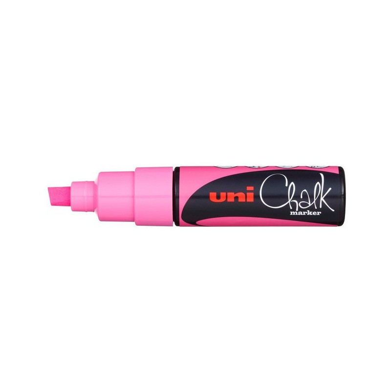 MARKER KREDOWY UNI CHALK PWE-8K RÓŻOWY