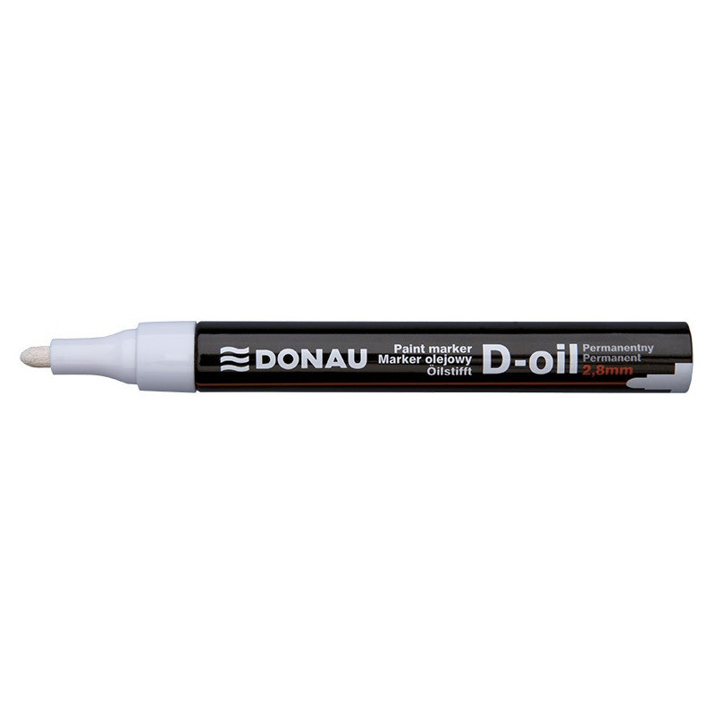Marker olejowy Donau D-Oil 2.8mm biały