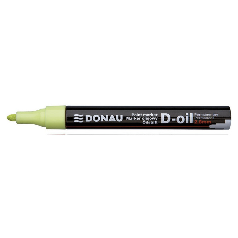 Marker olejowy Donau D-Oil 2.8mm żółty
