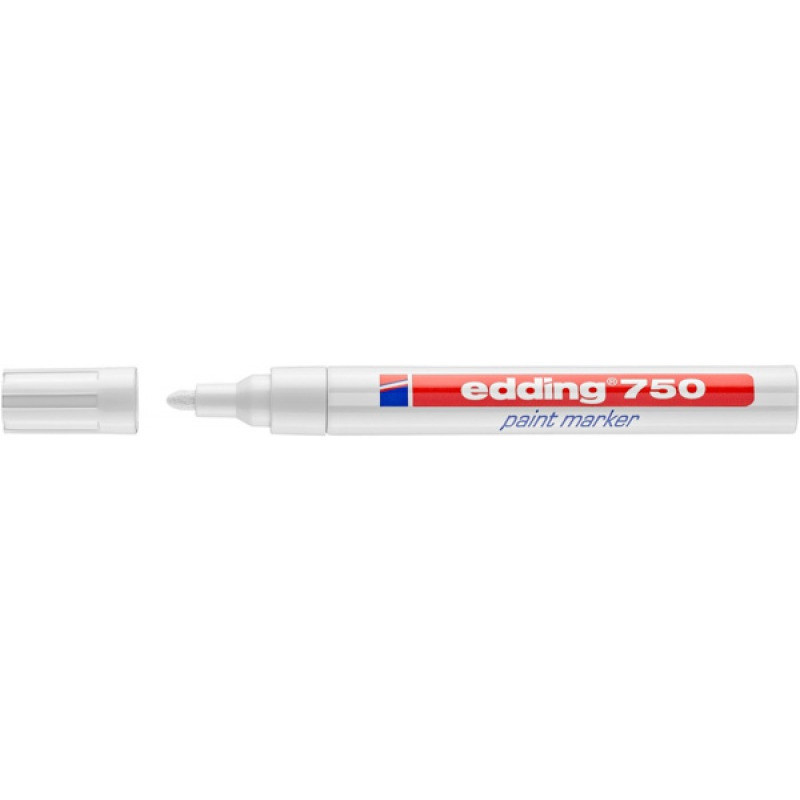 Marker olejowy Edding 750 biały