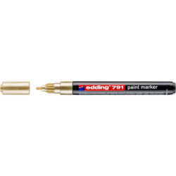 Marker olejowy Edding 791 złoty