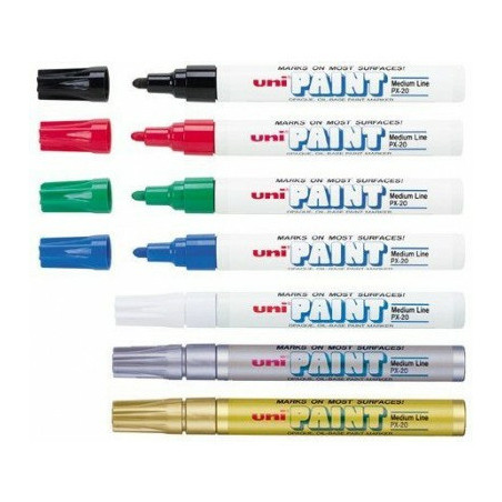 MARKER OLEJOWY UNI PAINT PX-20 CZARNY