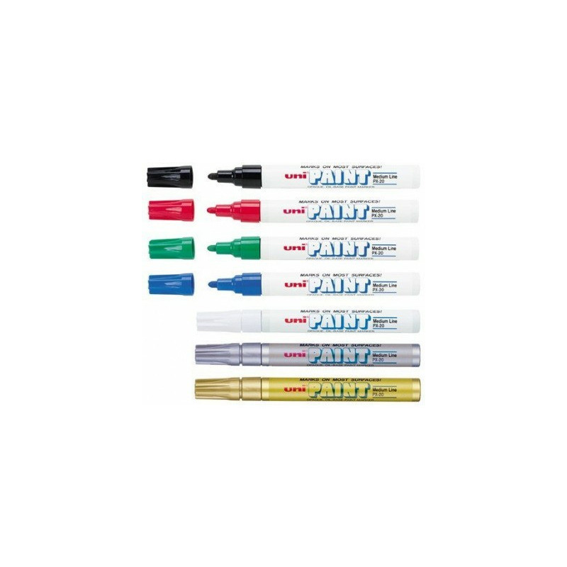 MARKER OLEJOWY UNI PAINT PX-20 SREBRNY