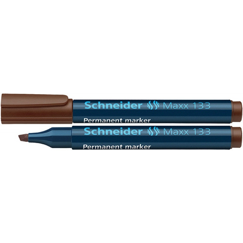 Marker permanentny Schneider Maxx 133 brązowy