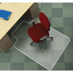 Mata pod krzesło Q-Connect "T" 1143x1346mm na wykładzinę