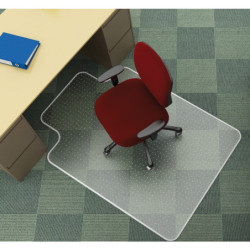 Mata pod krzesło Q-Connect "T" 914x1220mm na wykładzinę