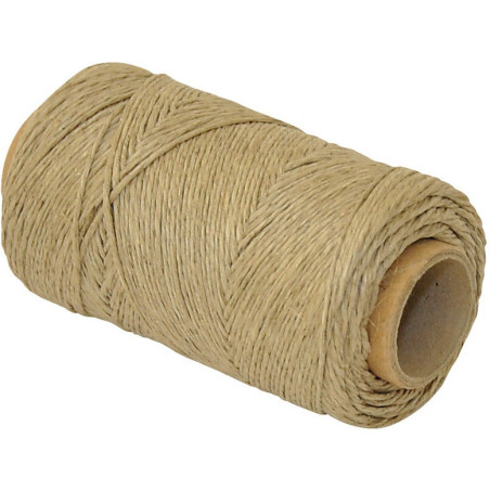 Nici lniane Q-Connect 100g (170m) brązowe