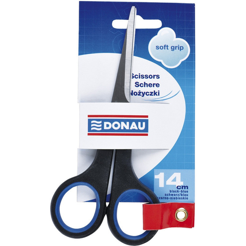 Nożyczki Donau Soft Grip 14cm