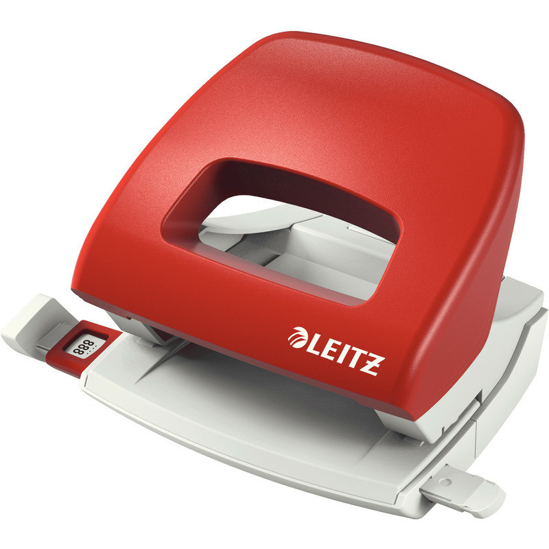 DZIURKACZ LEITZ 5038 CZERWONY