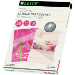 FOLIA LAMINACYJNA LEITZ A4/125um BŁYSK (100)