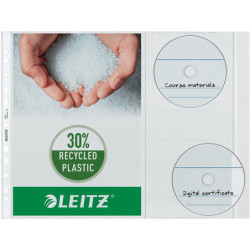 KOSZULKI LEITZ COMBO A4/130um NA DOKUMENTY I CD/DVD (5)