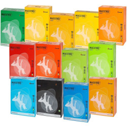 PAPIER MAESTRO COLOR A4/80g INTENS CZERWONY (500)