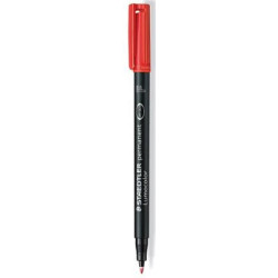 FOLIOPIS STAEDTLER LUMOCOLOR B CZERWONY