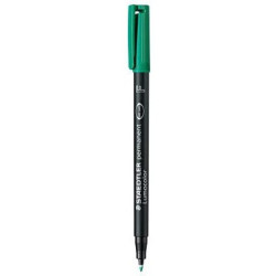FOLIOPIS STAEDTLER LUMOCOLOR F ZIELONY