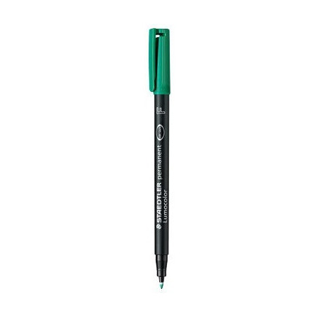 FOLIOPIS STAEDTLER LUMOCOLOR F ZIELONY